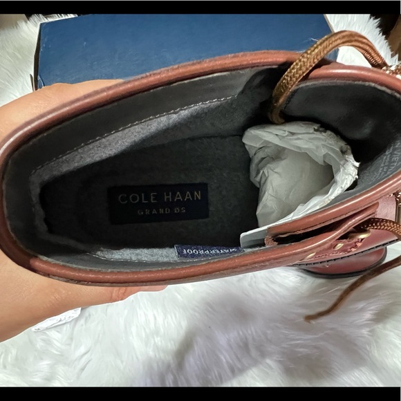 New Cole Haan Women's Briana Grand Lace-up Hiker Boot Hiking - Picture 13 of 15